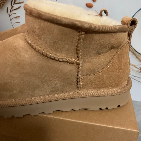 UGG Classic Ultra Mini Boots chestnut - Picture 3 of 5